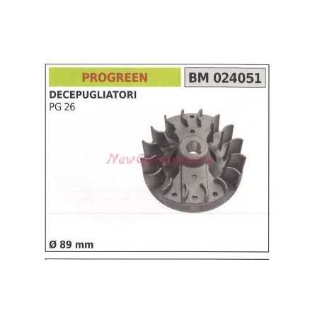 Magnetic flywheel PROGREEN brush cutter PG 26 Ø 89mm 024051 | NewgardenParts.com