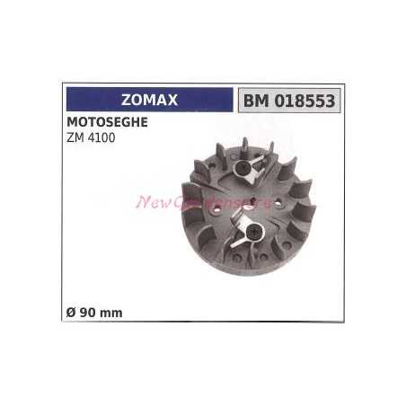 Magnetic flywheel ZOMAX chainsaw engine ZM 4100 Ø 90mm 018553 | NewgardenParts.com