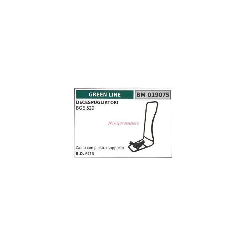 Support de plaque arrière débroussailleuse GREENLINE BGE 520 019075