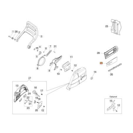 Barra de 46 cm ORIGINAL OLEOMAC para motosierra GS 650 - GS 651 50250106R | NewgardenParts.com