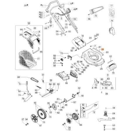 Rasenmäherstange Modelle GV53TK ALLROAD ORIGINAL OLEOMAC 66070229 | NewgardenParts.com
