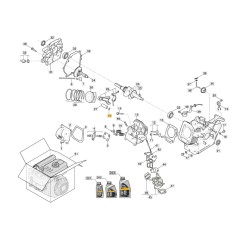 Verrou STIGA ORIGINAL pour moteur LC 170 F - AS 56 P - SM70&nbsp;118551201/0 | NewgardenParts.com