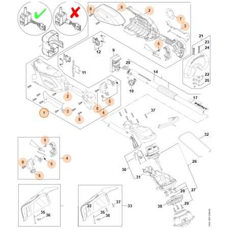 Griffkörper ORIGINAL STIHL Freischneider FSA 86 R FA05-790-1002 | NewgardenParts.com
