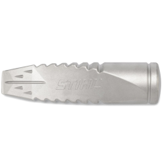Cuña aluminio torcida 22 cm