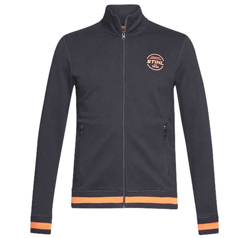Sweatjacke SZ L LOGO-CIRCLE Schwarz Stihl