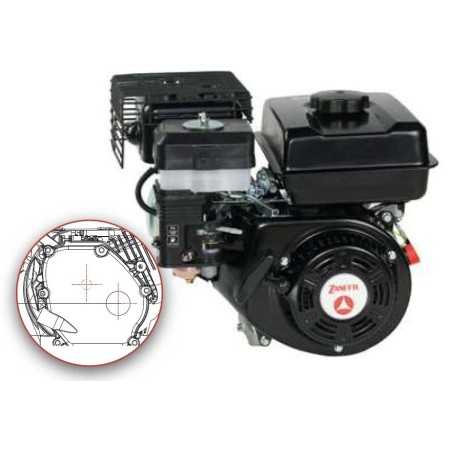 Moteur à essence complet ZBMK210L11 ZANETTI arbre à cardan horizontal sur arbre à cames | NewgardenParts.com