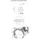 Complete petrol engine ZBMK210L11 ZANETTI horizontal PTO shaft on camshaft