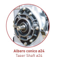 Moteur diesel complet S510DE-T ZANETTI conique réservoir avant démarrage électrique | NewgardenParts.com