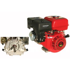KOMPLETT-MOTOR LAUNTOP PETROL 4T HORIZONTALE ZYLINDERWELLE 270cc | NewgardenParts.com