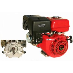 MOTORE COMPLETO LAUNTOP BENZINA ALBERO CILINDRICO ORIZZONTALE 25,4 X 80 420 cc