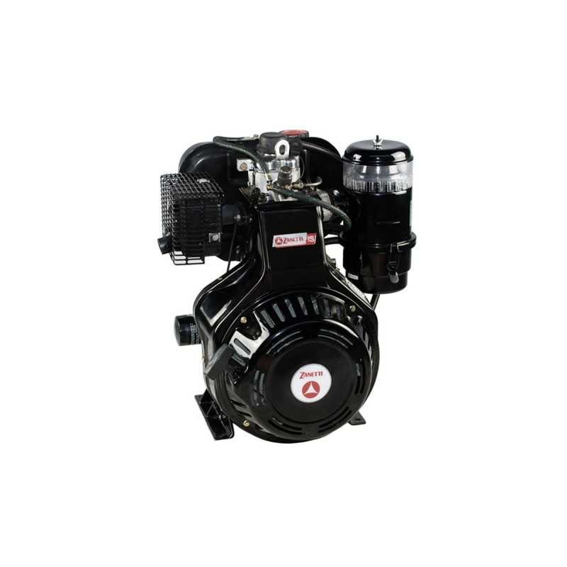 ZANETTI S450F1-EX conical shaft motor complete with electric start