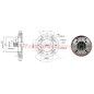 ZANETTI DIESEL ZDM78C1MV motor complete motor cultivator with cone Ø 23 manual screw drive