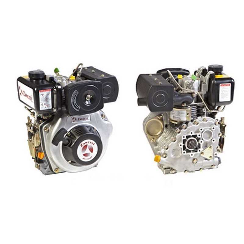 ZANETTI DIESEL ZDM78L3EV Motor komplett Motor Grubber zylindrisch Elektrostart