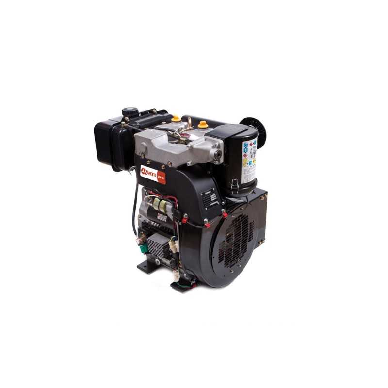 Motor completo para motor ZANETTI DIESEL ZDM92/2C7E con arranque eléctrico