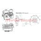 Motor completo ZANETTI DIESEL ZDX230L2 cilíndrico arranque manual