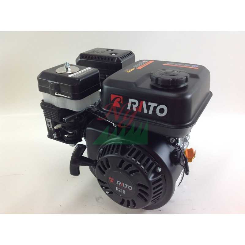 Motor completo RATO R210 eje 23 mm cono nacional 212 cc con brida