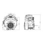 Moteur complet RATO R740D 739 cc arbre cylindrique horizontal 25.4 mm