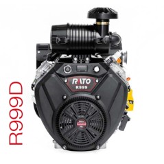 Motore completo RATO R999D albero orizzontale cilindrico 25.4 mm avv. elettrico | NewgardenParts.com