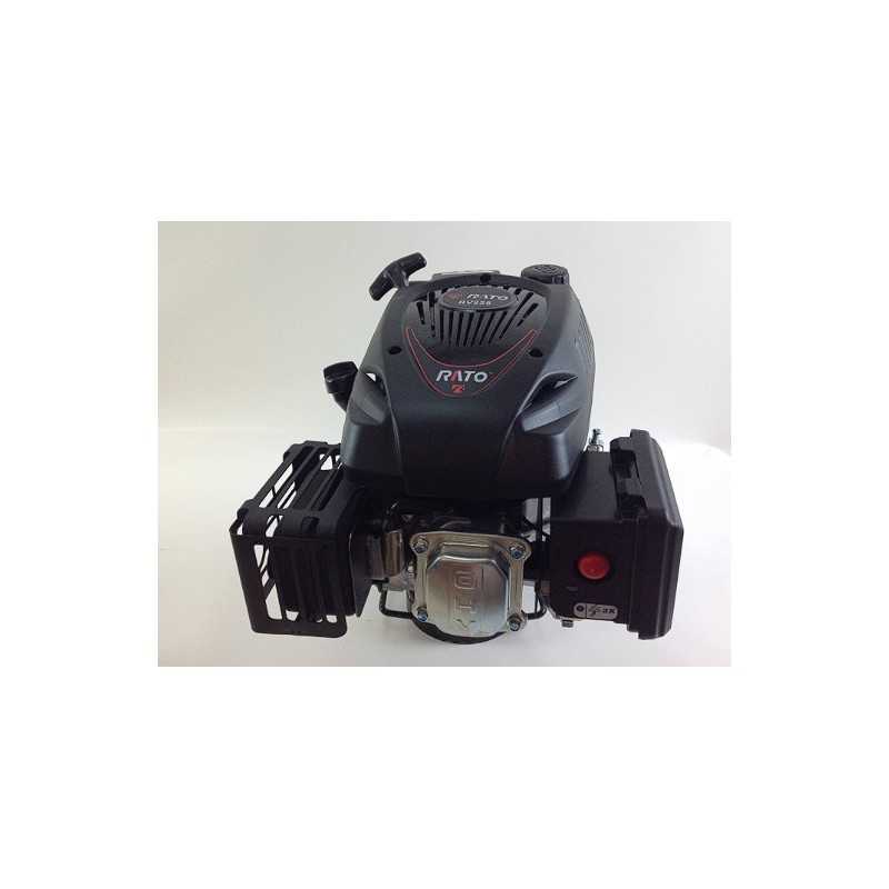 Moteur complet RATO RV225 225cc 25X60 pour tondeuse à gazon avec frein et silencieux