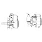 Motore ST350 completo STIGA LONCIN TRE352 352cc 12 HP trattorino tagliaerba