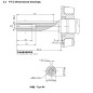 STIGA WS250 complete engine horizontal 25.4x80 252 cc electric snowplough drive STIGA WS250 complete engine horizontal 25.4x80 252 cc electric snowplough drive