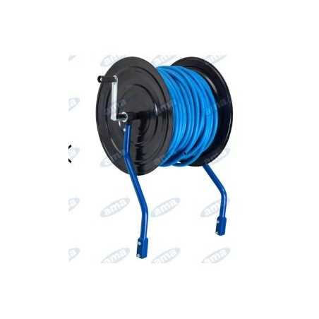 Enrouleur de tuyau pour brouette 90Lt avec 50mt de tuyau de pulvérisation 8x13mm 79193 | NewgardenParts.com