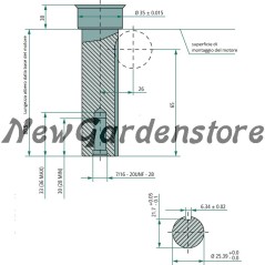 LONCIN 802cc 24,5 PS Zweizylinder-Benzin-Rasenmähermotor | NewgardenParts.com