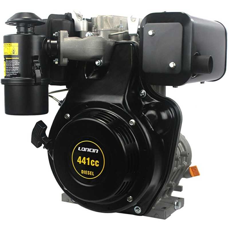 LONCIN engine conical 23x80mm 441cc 9.3Hp complete diesel engine with horizontal breakaway LONCIN engine conical 23x80mm 441cc 9.3Hp complete diesel engine with horizontal breakaway