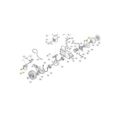 Vite flangiata ORIGINALE STIGA rasaerba tagliaerba a3700 - b28j 123878021/0 | NewgardenParts.com