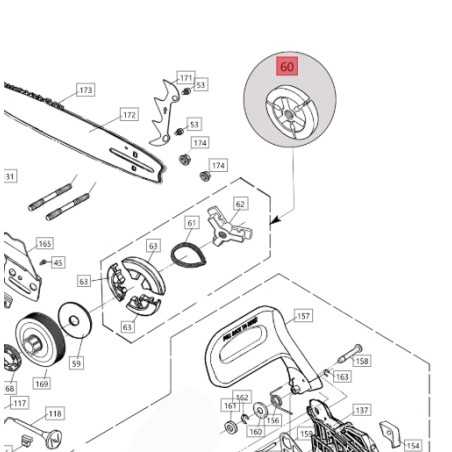 ORIGINAL BLUEBIRD clutch assembly for CS 590 CS590-60 chainsaw | NewgardenParts.com