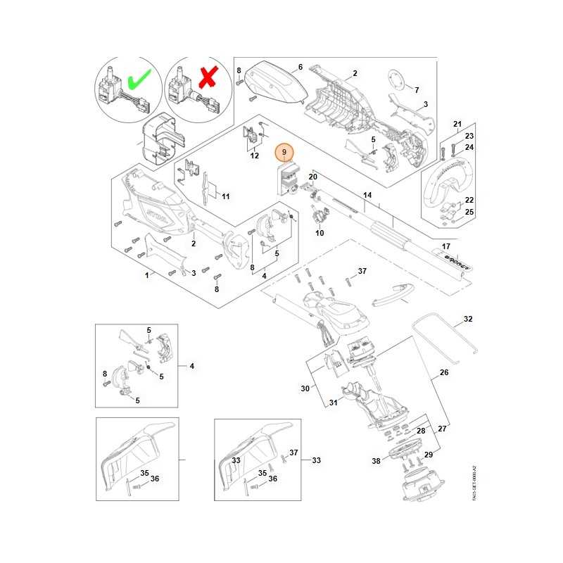 ORIGINAL STIHL electronic module for FSA 86 R FA05-430-1400