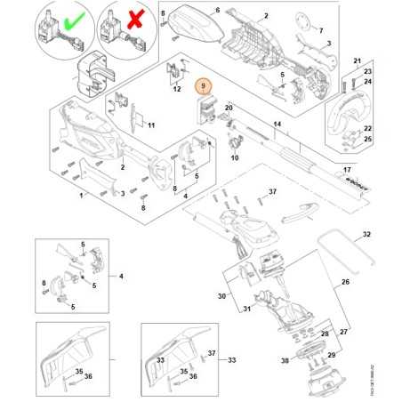 ORIGINAL STIHL electronic module for FSA 86 R FA05-430-1400 | NewgardenParts.com