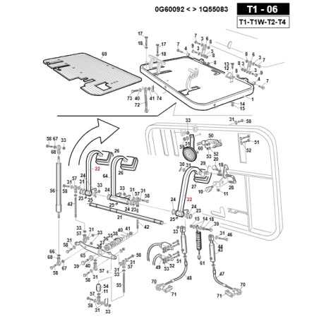 Pedale freno trattorino modelli TURBO1 ORIGINALE GIANNI FERRARI 01.50.00.4910 | NewgardenParts.com