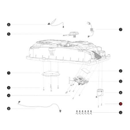 NAVIMOV I108E ORIGINAL BLUEBIRD Roboter-Schneidschrauben AB12.02.00.0165 | NewgardenParts.com