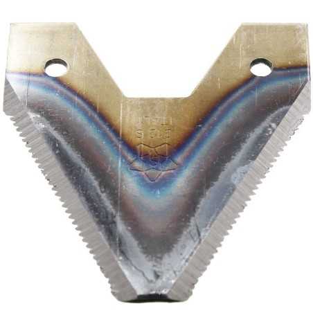 Dente lama sezione rigata tipo larga motofalciatrice BCS Bertolini Grillo Nibbi | NewgardenParts.com