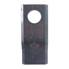 Folded knife for BCS Fella PZ Pottinger Deutz-Fahr Zweegers and IHC rotary mower 96x40 hole 19mm - 434993