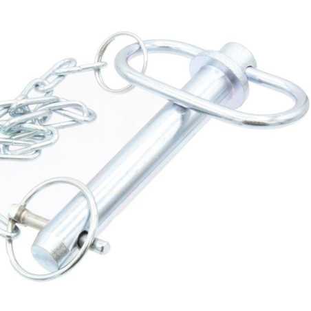 Goupille de fixation 100 x 19 mm avec chaîne | NewgardenParts.com
