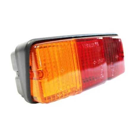Piloto trasero izquierdo para tractor y remolque Luz de matrícula rectangular 3 luces | NewgardenParts.com