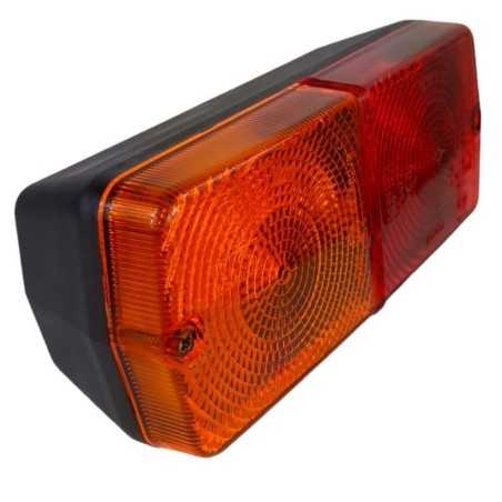 Luz trasera derecha e izquierda para tractor y remolque 3 luces rectangular sin reflector - COBO | NewgardenParts.com