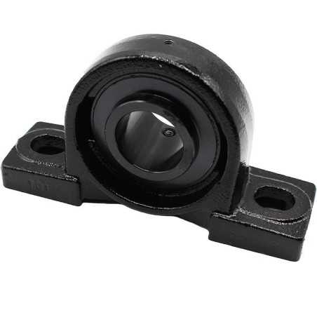 Rodamiento con soporte recto serie UCP 207 autoalineable 35 - soporte de dos agujeros | NewgardenParts.com