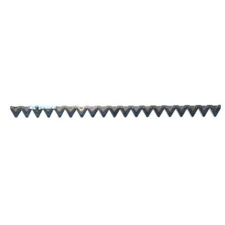 Messer mit 19 geriffelten Abschnitten mit zentraler Befestigung für BCS-Mähbalken Barra Laser-Serie – 59058728T | NewgardenPa...