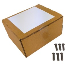 Caja de remaches para fijación de cuchillas de barra de corte Gaspardo FB 940 y FBR con dientes extraíbles 6x19 mm 2 Kg
