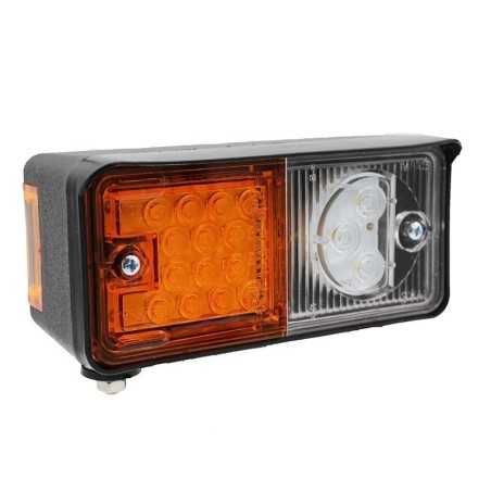 Luz LED delantera izquierda para tractor y remolque, 2 luces 12-24V | NewgardenParts.com