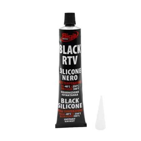 Schwarze elastische Silikonpaste 75 gr | NewgardenParts.com