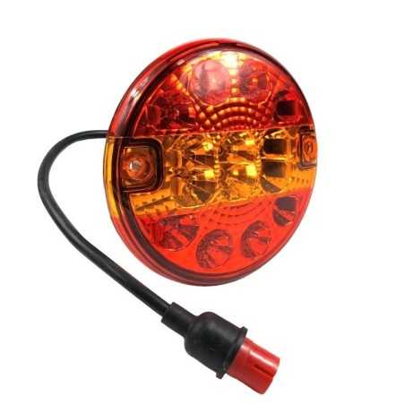 Luz trasera para tractor y remolque LED 9-30V diámetro 14 cm | NewgardenParts.com