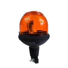 Orangefarbenes Traktor-Blinklicht mit flexiblem Stab, 12–24 V, Rundumkennleuchte | NewgardenParts.com