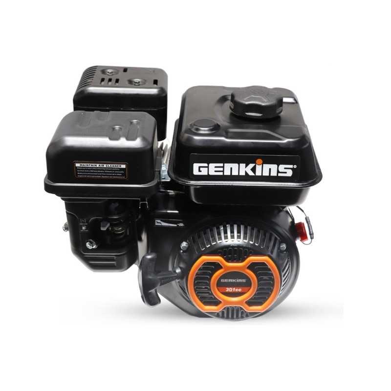 Benzinmotor GENKINS GK300C 300cc horizontale Welle 23mm Rücklaufstart