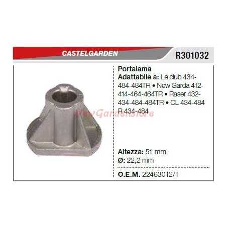 CASTELGARDEN Messerhalter Le club new garda Rasenmäher R301032 | NewgardenParts.com
