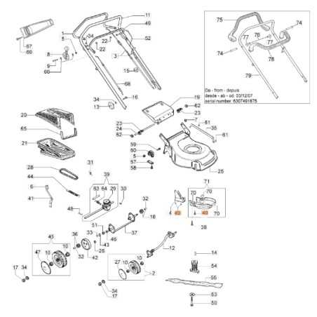 Rasenmäherschraube Modelle G44TB G44TK ORIGINAL OLEOMAC 011200035R | NewgardenParts.com