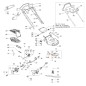 Vis pour tondeuse à gazon modèles G44TB G44TK ORIGINAL OLEOMAC 011200035R